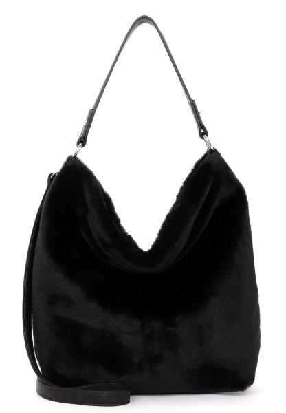 EMILY & NOAH Beutel Diana mittel Schwarz 62420100 black 100