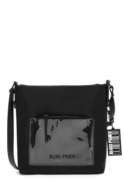 SURI FREY Umhängetasche SURI Black Label Tessy  Schwarz 16050100 black 100