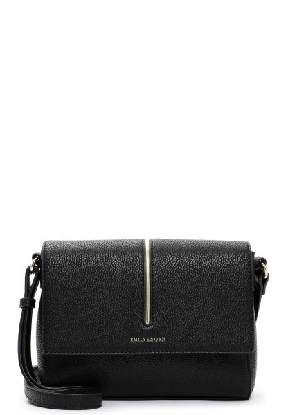 EMILY & NOAH Umhängetasche Doris mittel Schwarz 62413100 black 100