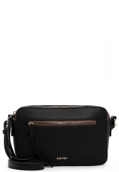 SURI FREY Umhängetasche Netty mittel Schwarz 12691100 black 100