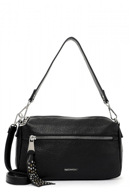EMILY & NOAH Umhängetasche Dagmara mittel Schwarz 62580100 black 100