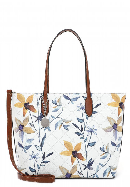 Tamaris Shopper Anastasia Flower groß Weiß 30924399 white flower 399