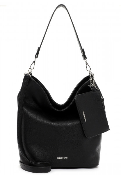 EMILY & NOAH Beutel Dora mittel Schwarz 62433100 black 100