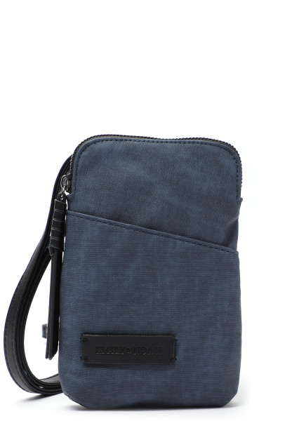 EMILY & NOAH Handyetui Deborah  Blau 62520500 blue 500