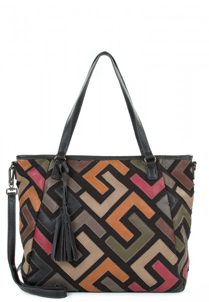 SURI FREY Shopper Cilly groß Schwarz 12633150 black kombi 150