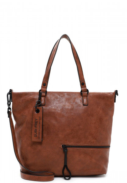 SURI FREY Shopper Chelsy mittel Braun 13043700 cognac 700