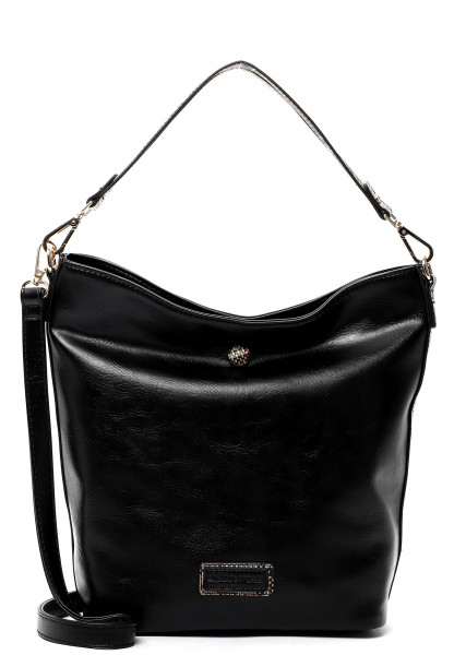 EMILY & NOAH Beutel Desiree mittel Schwarz 62465100 black 100