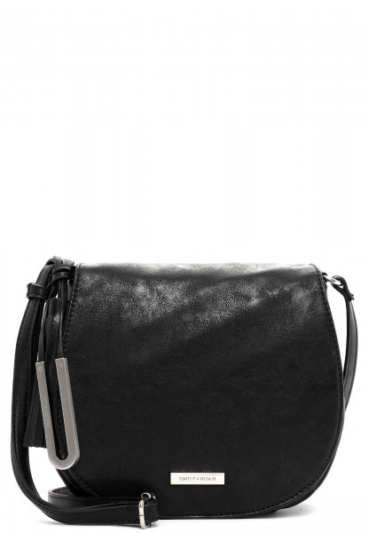EMILY & NOAH Umhängetasche Defne mittel Schwarz 62611100 black 100