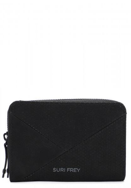 SURI FREY Geldbörse mit Reißverschluss Romy-Su  Schwarz 12447100 black 100