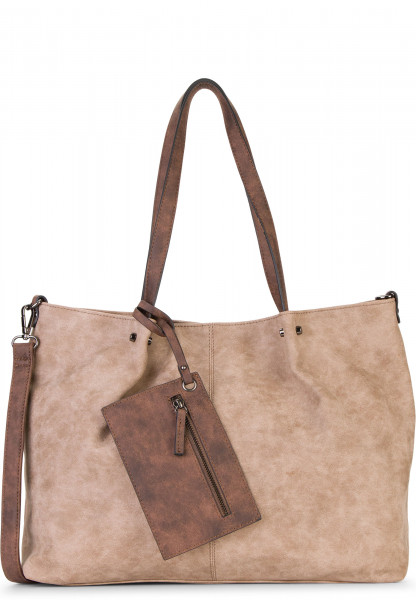 EMILY & NOAH Shopper Bag in Bag Surprise Grau 301902 taupe brown 902