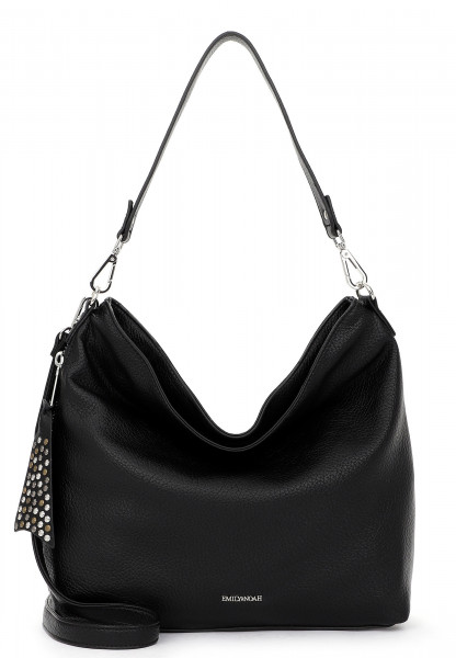 EMILY & NOAH Beutel Dagmara mittel Schwarz 62582100 black 100