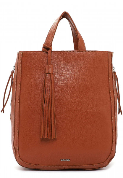 SURI FREY Rucksack Lory groß Braun 12824700 cognac 700