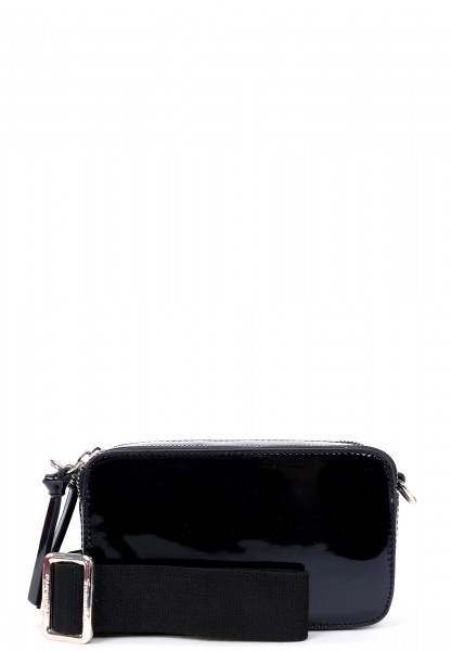 Tamaris Umhängetasche Bea klein Schwarz 30760199 black-Lack 199