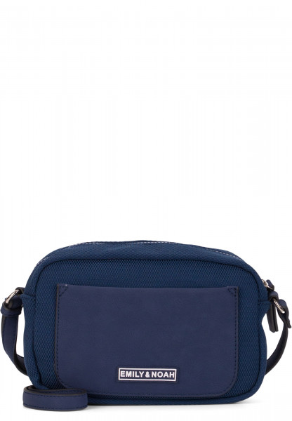 EMILY & NOAH Handtasche mit Reißverschluss Lena klein Blau 62071500 blue 500