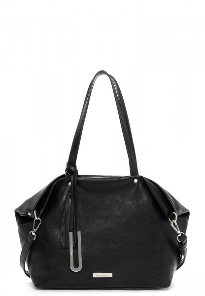 EMILY & NOAH Shopper Defne groß Schwarz 62614100 black 100