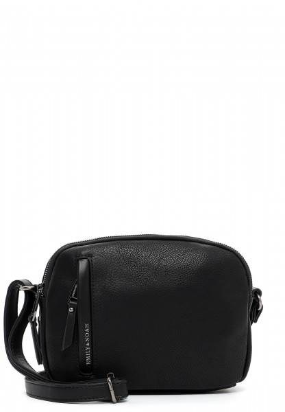 EMILY & NOAH Umhängetasche Dana mittel Schwarz 62560100 black 100