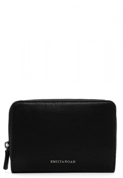 EMILY & NOAH Geldbörse mit Reißverschluss Dana  Schwarz 62569100 black 100