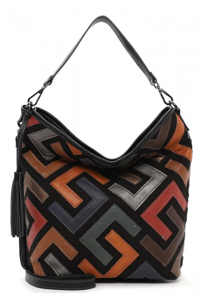 SURI FREY Beutel Cilly groß Schwarz 12631150 black kombi 150