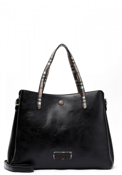 EMILY & NOAH Shopper Desiree mittel Schwarz 62466100 black 100