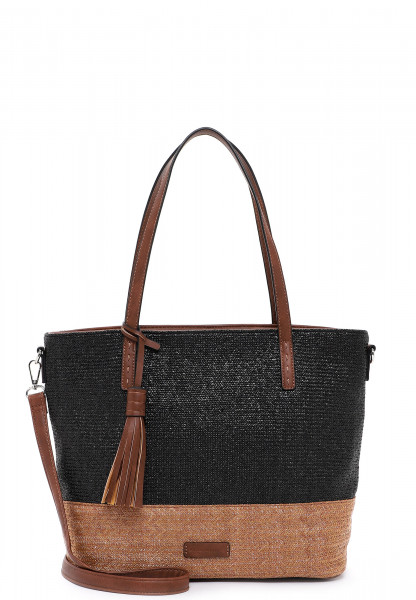 EMILY & NOAH Shopper Elena groß Schwarz 62804100 black 100