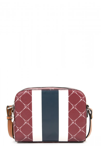 Tamaris Umhängetasche Anastasia Strips klein Rot 30710690 wine 690
